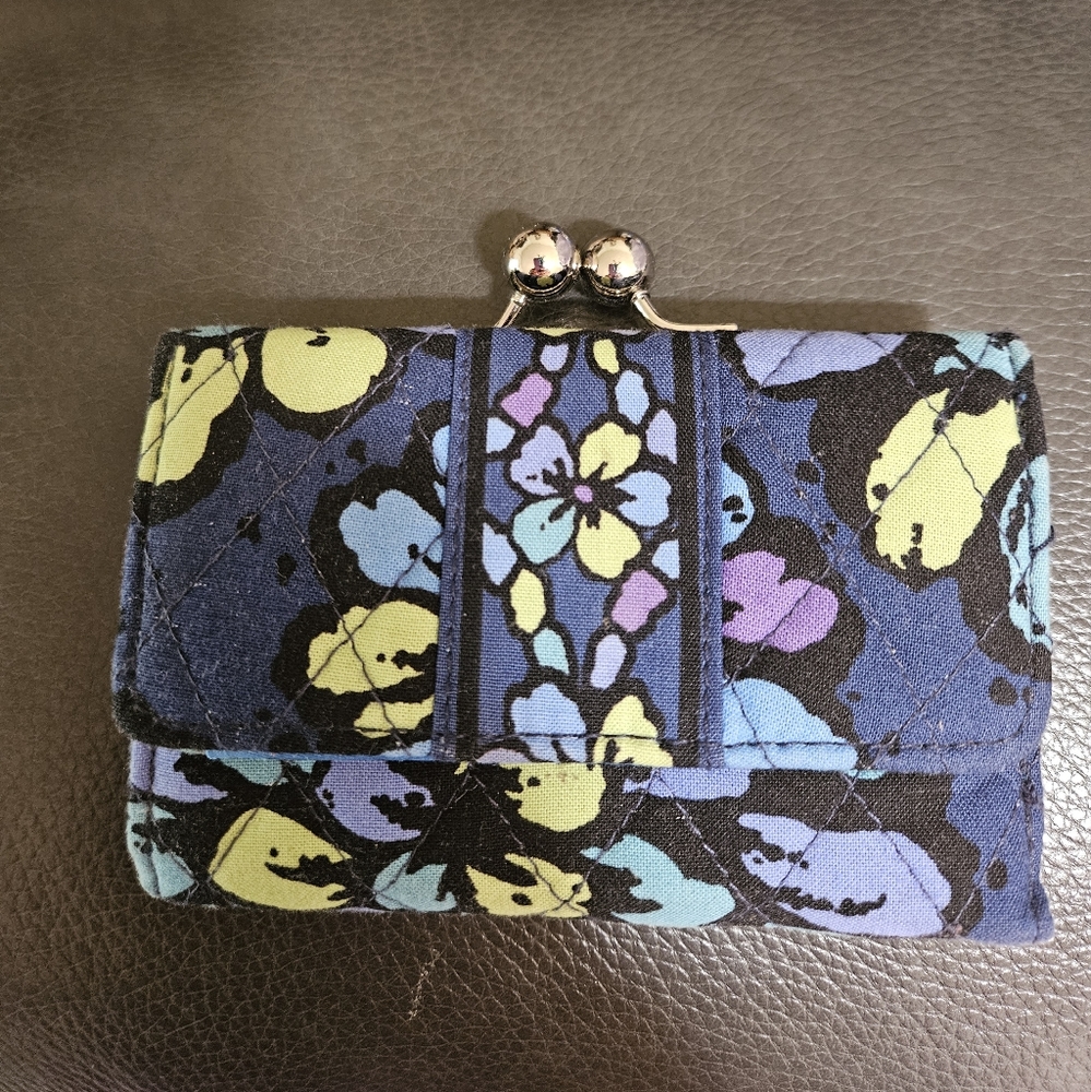 Vera Bradley wallet with coin purse section